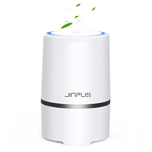 JINPUS Luftreiniger für Heimschlafzimmer mit HEPA Filter gegen Staub...
