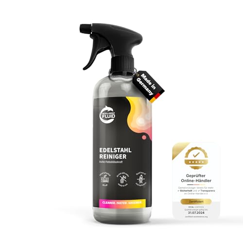 Intelligent Fluids Premium Edelstahlreiniger Spray - Effektiver...