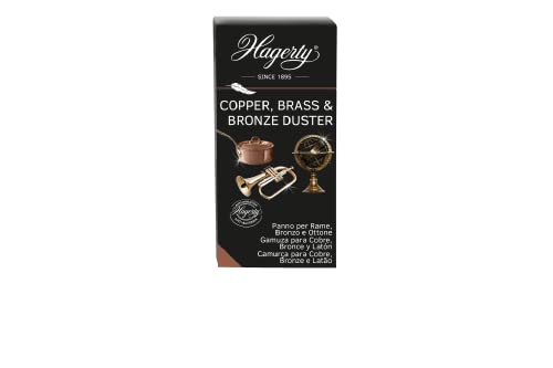 Hagerty Copper, Brass & Bronze Duster I Poliertuch für Kupfer Bronze...