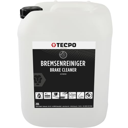 TECPO Bremsenreiniger 20 Liter Brake Cleaner Kanister Teile Reiniger...