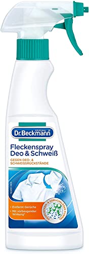 Dr. Beckmann Fleckenspray Deo & Schweiß | Spezialfleckentferner gegen...