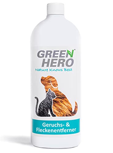 Green Hero Geruchsentferner und Fleckenentferner gegen Tiergerüche...
