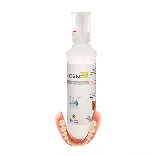 reinerDENT3 Prothesenreiniger XL - 250ml mit praktischer Dosierhilfe -...