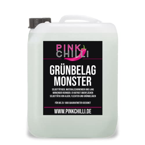 Pink Chilli Grünbelagmonster | Profi-Grünbelagentfener,...