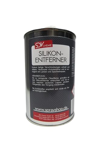 SDV Chemie Silikonentferner 1x 1 Liter 1000ml für Autolack Lackierer...