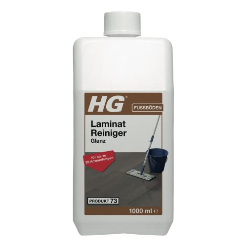 HG Laminat, Vinyl und PVC Reiniger Glanz – ein frisch duftender...