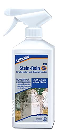 Lithofin MN Steinrein S 500 ml - Gebrauchsfertig Chlor & Säurefrei...