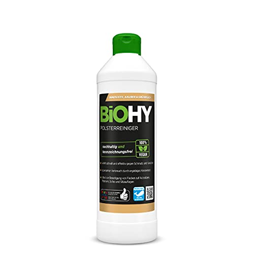 BiOHY Spezial Polsterreiniger (500 ml) | Konzentrat für Sofas,...