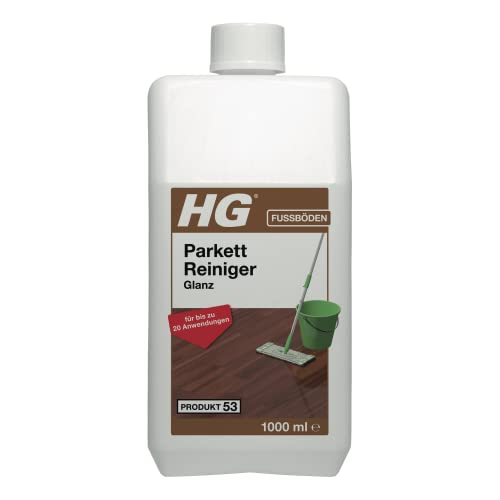 HG Parkett Reiniger Glanz, hochkonzentrierter Wischreiniger für...