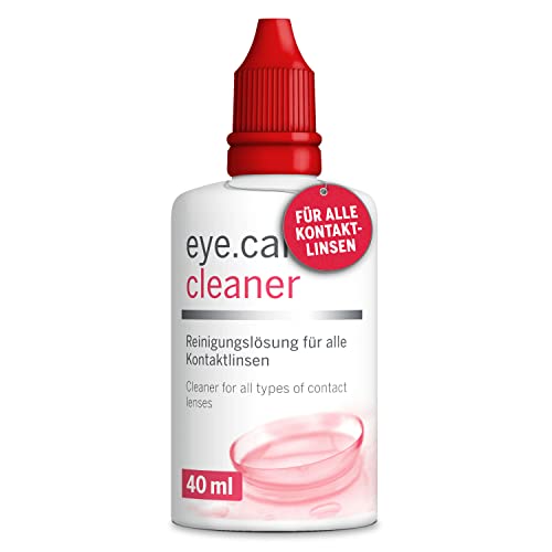 Eye.care Cleaner Linsenreiniger für harte und weiche Kontaktlinsen...