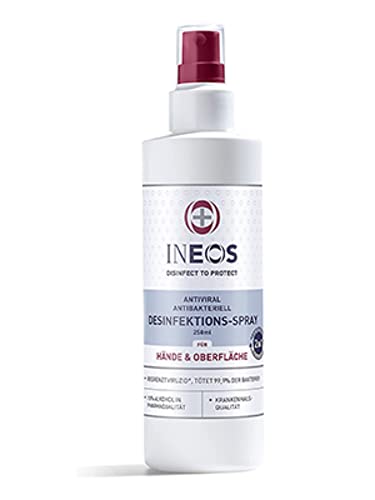 INEOS - Desinfektion-Spray 2in1 - Desinfektionsreiniger auf...