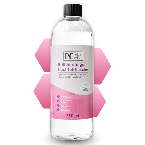 Brillenreiniger Nachfüllflasche/Reinigung für Brillen und...