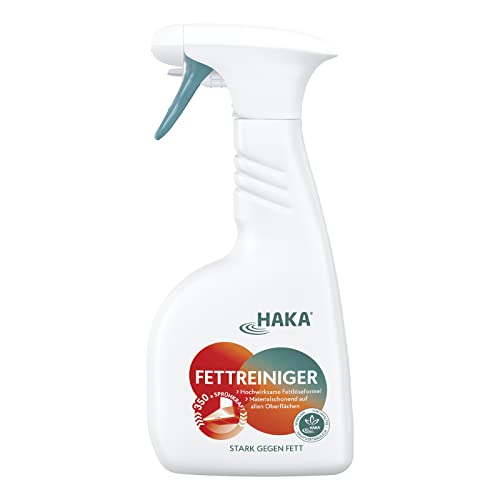 HAKA Fettreiniger Spray, löst Fett und Eingebranntes, Fettlöser für...