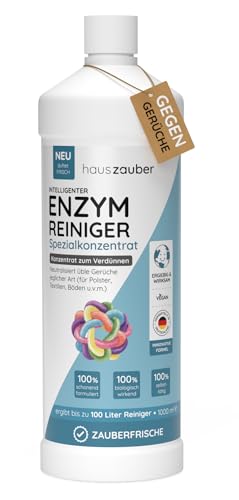 hauszauber® - Enzymreiniger Konzentrat - [STARKER GERUCHSENTFERNER] -...