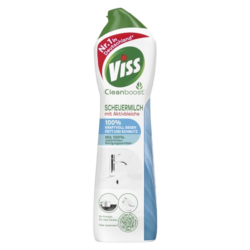 Viss Cleanboost Scheuermilch mit Aktivbleiche effektives...