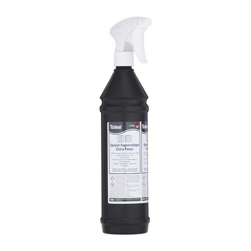 Toiee Spezial-Fugenreiniger Extra Power mit Spray (1000 ml) Entfernt...
