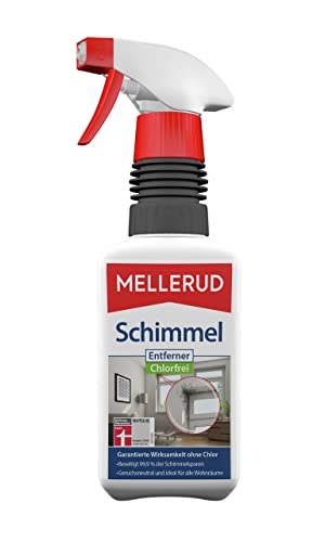 MELLERUD Schimmel Entferner Chlorfrei – Geruchsneutraler Aktivschaum...