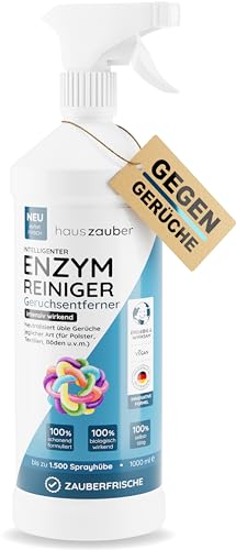 hauszauber® - Enzymreiniger [STARKER GERUCHSENTFERNER] 1000 ml -...