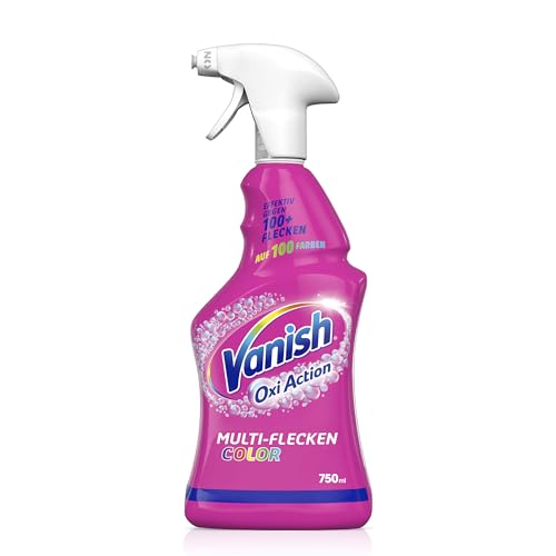 Vanish Oxi Action Vorwaschspray Color – 1 x 750 ml – Effektiv...