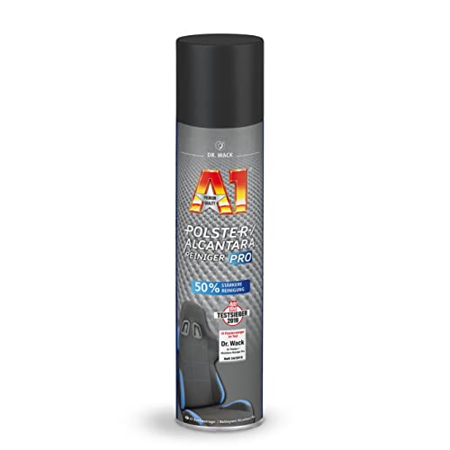 Dr. Wack – A1 Polster-/Alcantara-Reiniger Pro – NEUE FORMEL 400 ml...