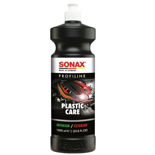 SONAX PROFILINE PlasticCare (1 Liter) Kunststoffpfleger frischt Farben...
