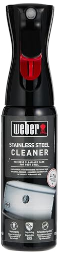 Weber Edelstahl-Reiniger 300ml, feines Nebelspray, bringt...