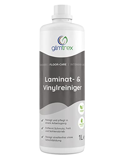 glimtrex Laminatreiniger und Vinylboden Reiniger (1,0l) - reinigt und...