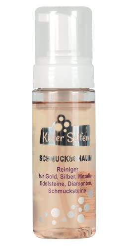Kieler Seifen Schmuckreiniger für Gold, Silber und Edelsteine, 150 ml...