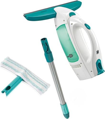 Leifheit Fenstersauger Set Dry & Clean mit Stiel & Einwascher für...