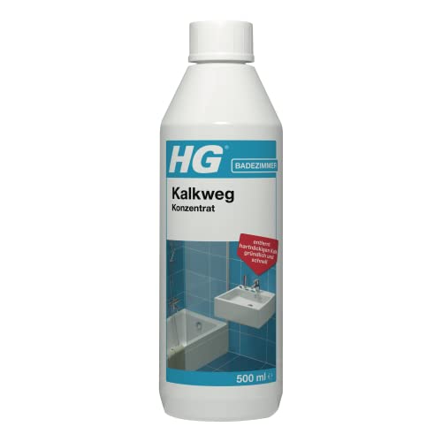 HG Kalkweg Konzentrat 500 ml, Kalkreiniger für das Badezimmer,...
