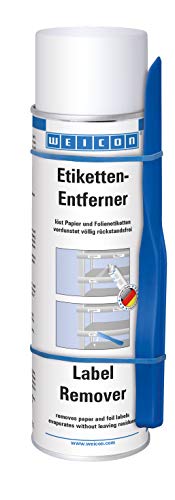 WEICON Etiketten-Entferner / 500 ml / mit Spezial-Spatel für...