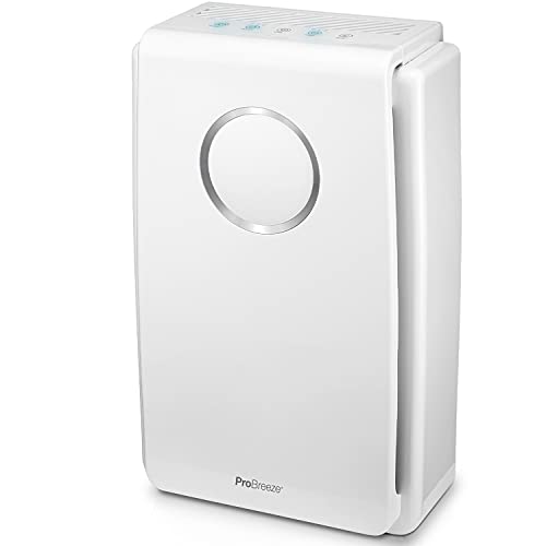 Pro Breeze HEPA Luftreiniger Allergiker für 52㎡ mit 5-in-1 HEPA...