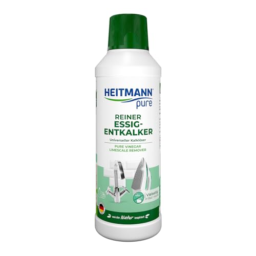HEITMANN pure Reiner Essig-Entkalker | Kraftvoller Kalklöser für...