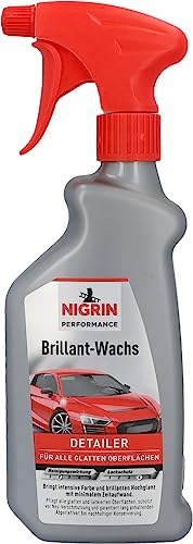 NIGRIN Performance Brillant-Wachs TURBO Auto Wachs, 500 ml...