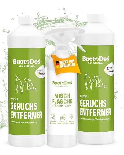 BactoDes - Animal Geruchsneutralisierer 2L Konzentrat mit...