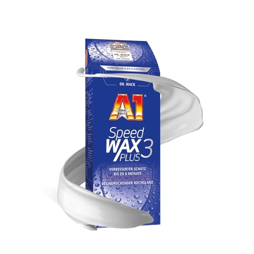DR. WACK - A1 Speed Wax Plus 3 500 ml - Autowachs mit...