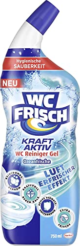 WC FRISCH WC Reiniger Gel Ozeanfrische (750 ml), WC Reiniger mit...