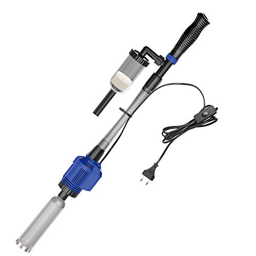 NICREW Mulmsauger Aquarium Elektrisch, Kies Reiniger Siphon...