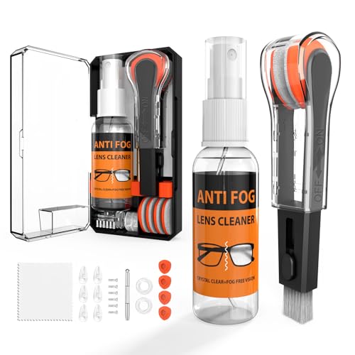 [8 in 1] Reinigungs-und Reparaturset für Brillen, Brillenreiniger mit...