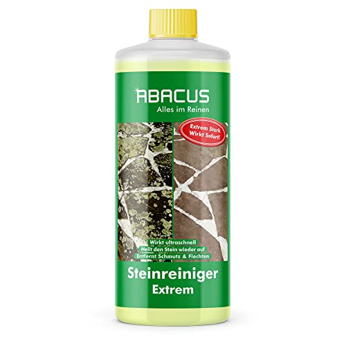 ABACUS Steinreiniger Extrem, intensiver Steinreiniger für außen mit...