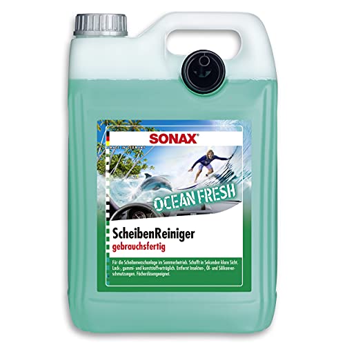 SONAX ScheibenReiniger gebrauchsfertig Ocean-Fresh (5 Liter)...