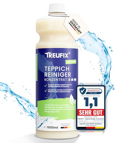 Treufix Teppichreiniger & Polsterreiniger Konzentrat für alle...