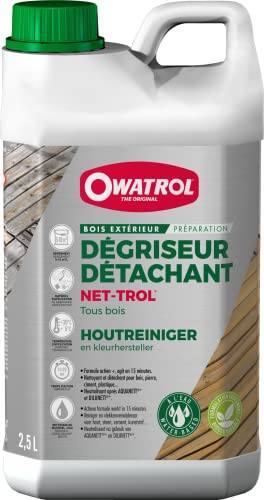 OWATROL – NET-TROL – 2,5 L – Holzentgrauungs- und...
