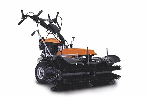 IXES Benzin Kehrmaschine IX-BKM2200 4,9 PS - Kehrbreite 100cm | 70L...