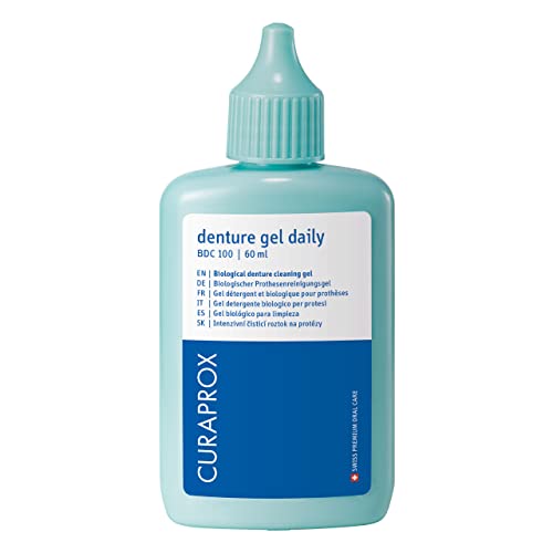 Curaprox Zahnspangen- und Zahnprothesenreinigungs Gel BDC 100 Daily,...