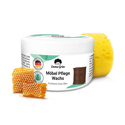 Natürliches Holzwachs Farblos für Möbelpolitur & Holzschutz 500ml,...