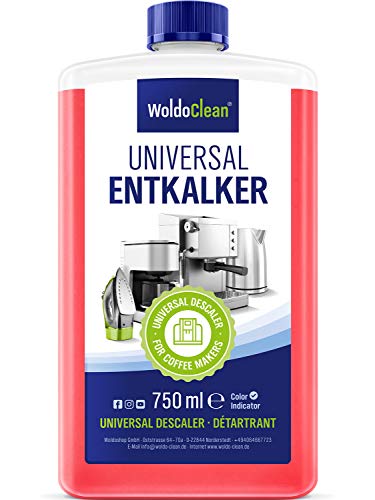 Entkalker für Kaffeevollautomaten 750ml für 6 Entkalkungen a 125ml -...