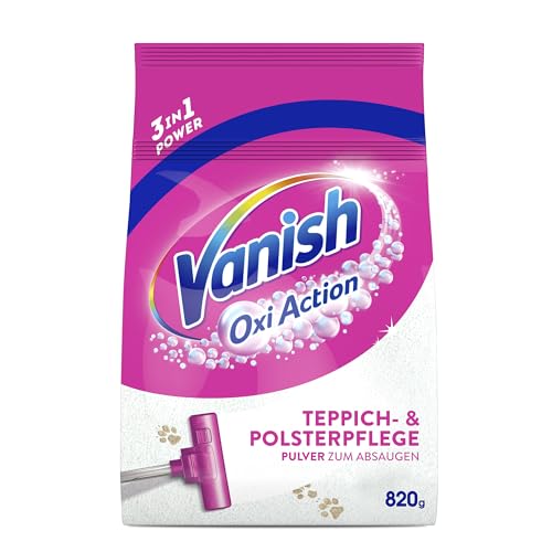 Vanish Oxi Action Polster- und Teppichreiniger Pulver – 1 x 820 g -...