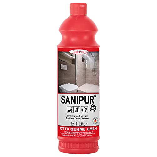 Lorito Sanipur 334 Sanitärreiniger 1 Liter, Kalklöser Kalkentferner...