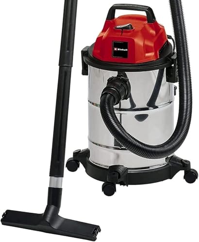 Einhell Nass-Trockensauger TC-VC 1820 S (1250 Watt, Edelstahlbehälter...